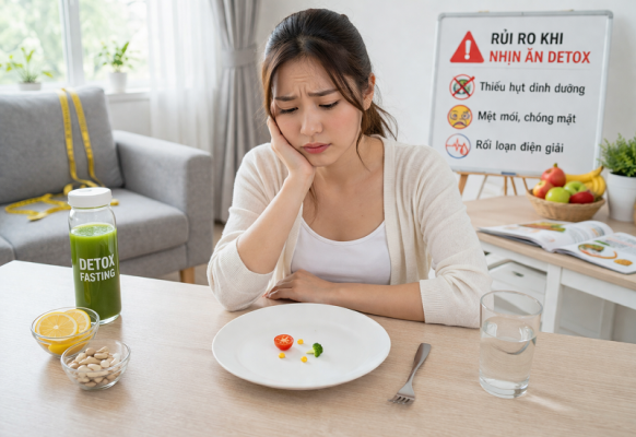Những hiểu lầm phổ biến về detox cơ thể